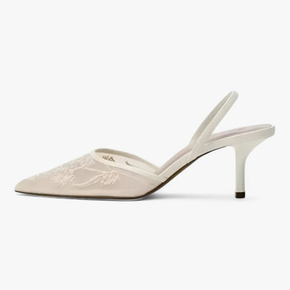 Tacones Mujer de Malla Estilo Elegante
