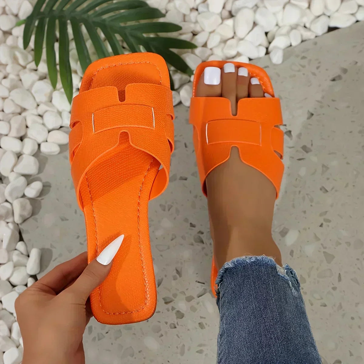 Sandalias Slides Unisex Diseño Valencia