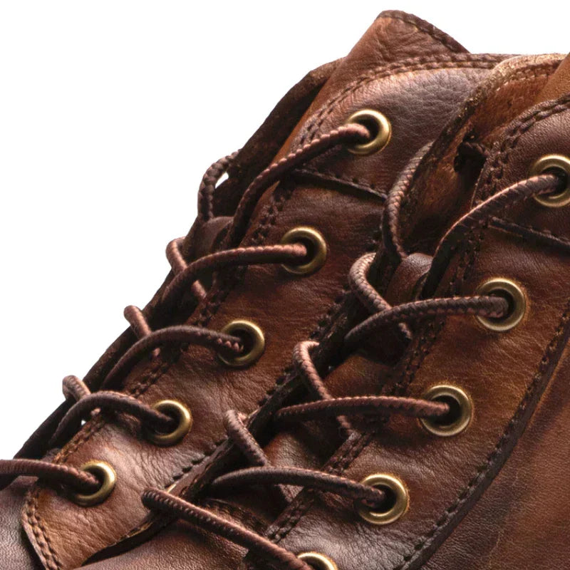 Botas altas hombre de cuero duradero estilo clásico
