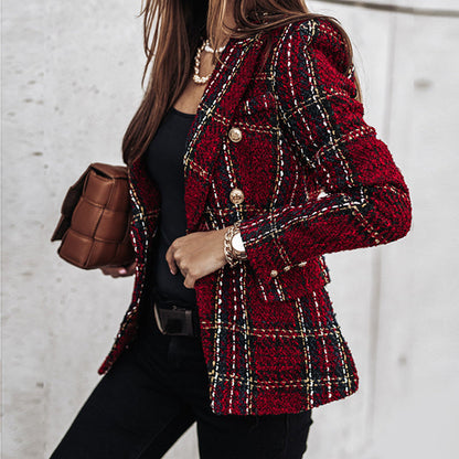 Chaqueta Mujer de Piel Sintética Ajuste Elegante