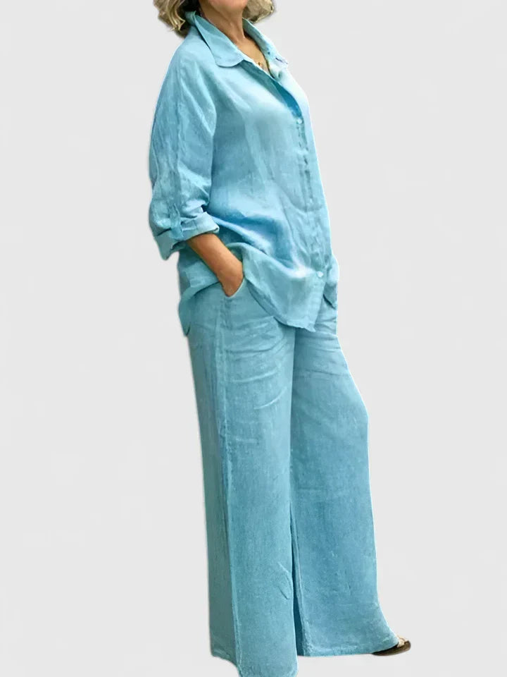 Conjunto Mujer Elegante Comodo Ajuste Regular
