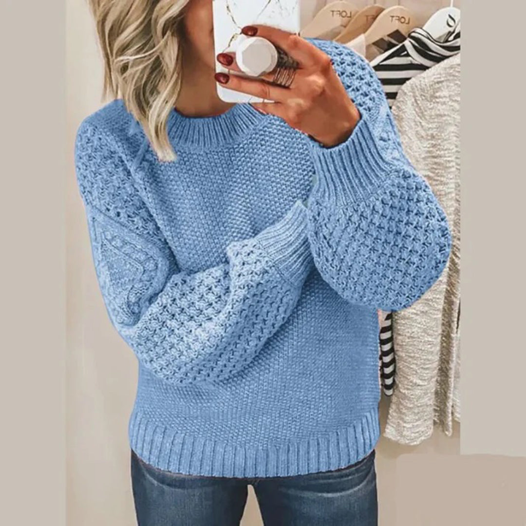 Suéter mujer suave de punto estilo casual