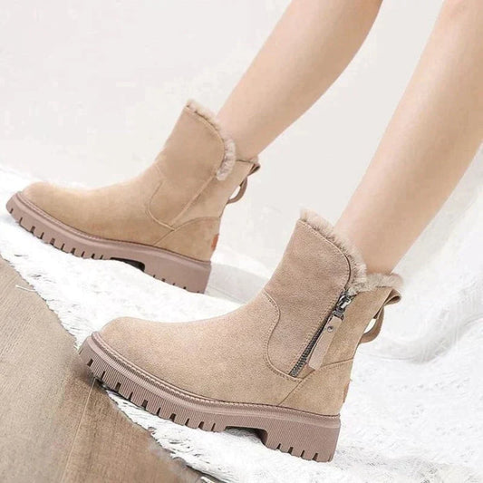 Botas Mujer con Forro de Lana y Cremallera - Mavetta