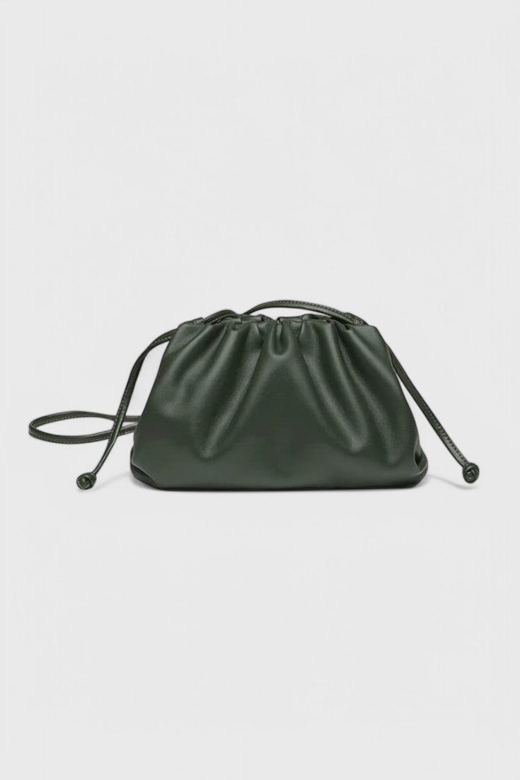 Bolso cruzado mujer cuero vegano compacto estilo pouch