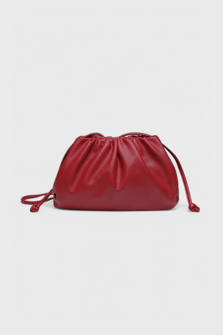 Bolso cruzado mujer cuero vegano compacto estilo pouch