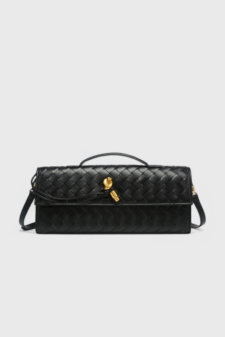 Bolso Baguette Mujer Cuero Vegano Correa Ajustable