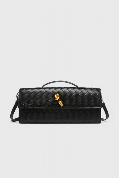 Bolso Baguette Mujer Cuero Vegano Correa Ajustable