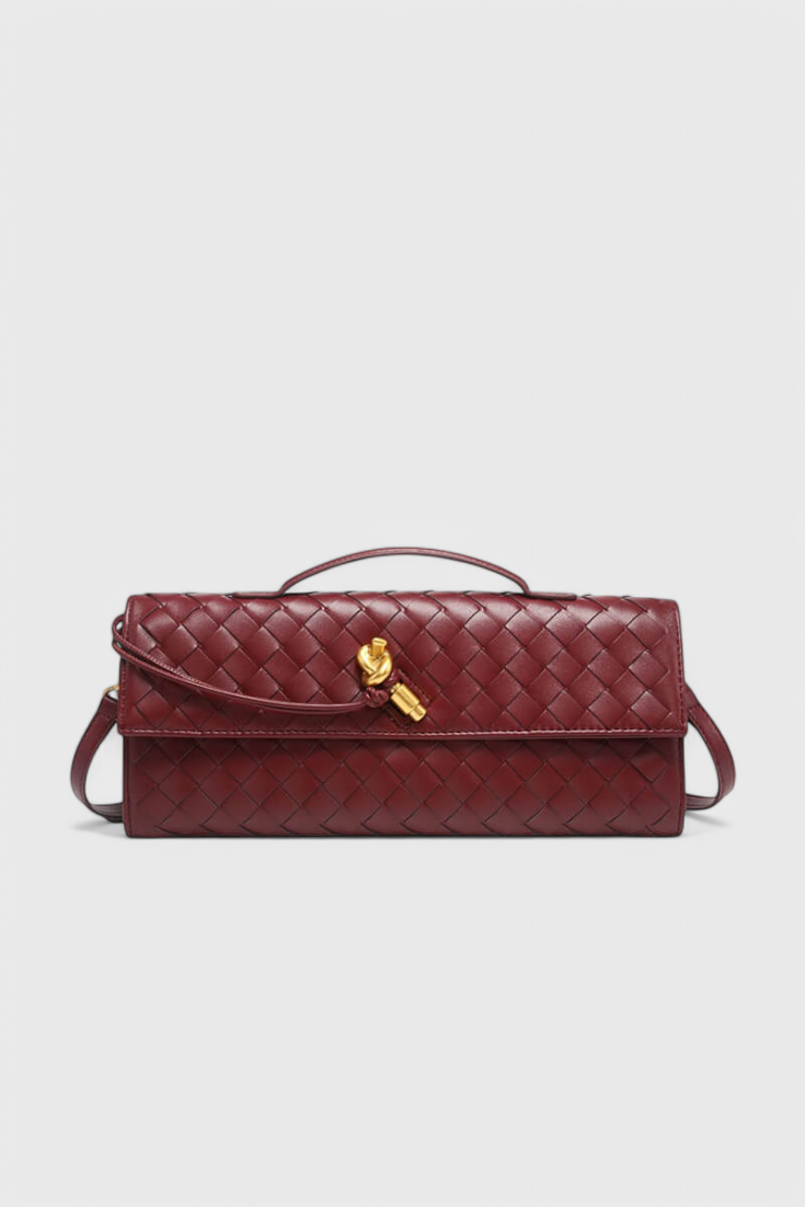 Bolso Baguette Mujer Cuero Vegano Correa Ajustable