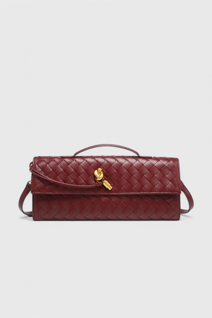 Bolso Baguette Mujer Cuero Vegano Correa Ajustable