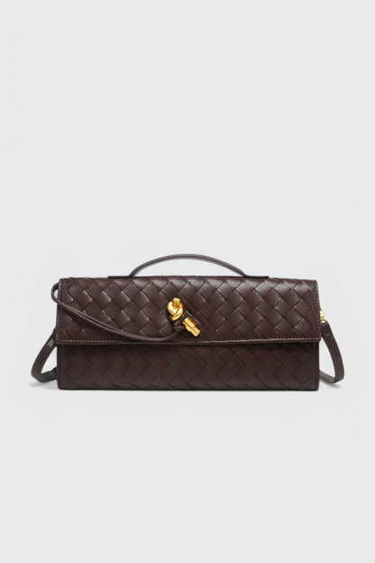 Bolso Baguette Mujer Cuero Vegano Correa Ajustable
