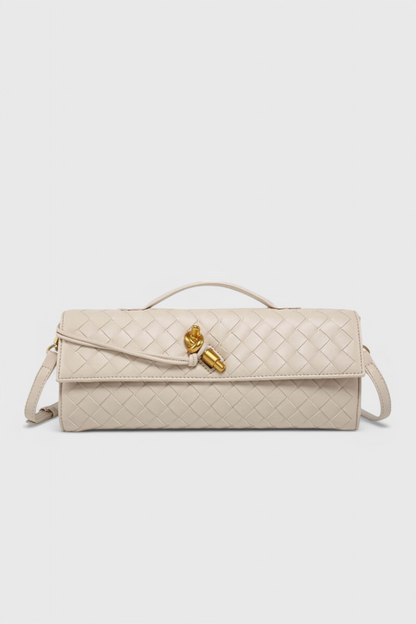 Bolso Baguette Mujer Cuero Vegano Correa Ajustable