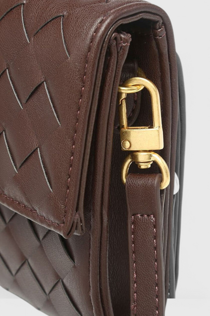 Bolso Baguette Mujer Cuero Vegano Correa Ajustable