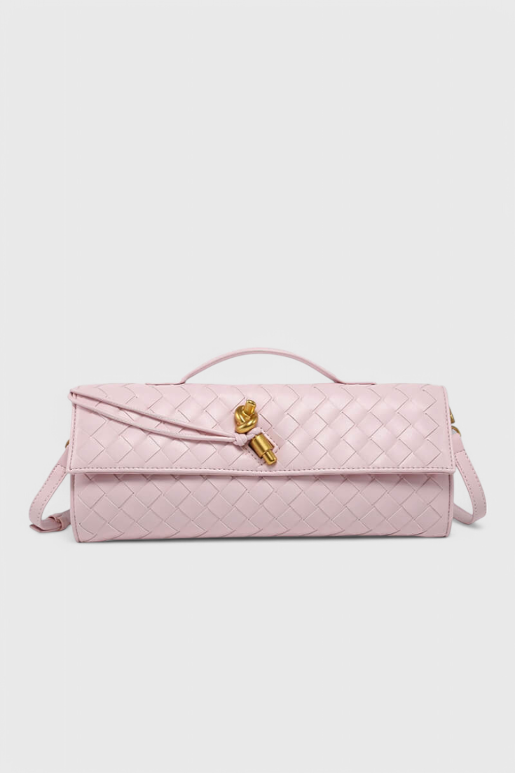 Bolso Baguette Mujer Cuero Vegano Correa Ajustable