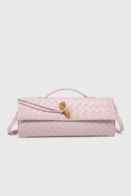 Bolso Baguette Mujer Cuero Vegano Correa Ajustable