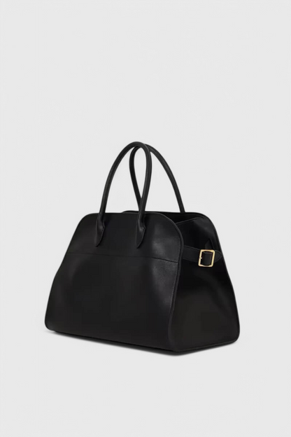 Bolso tote mujer Cuero vegano efecto ante amplio
