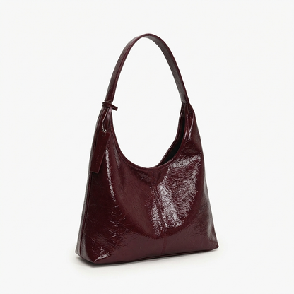 Bolso Hobo Mujer Acabado Arrugado Asa Hombro Minimalista - Mavetta
