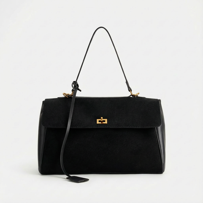 Bolso Satchel Mujer con Cierre Giratorio Estilo Atemporal