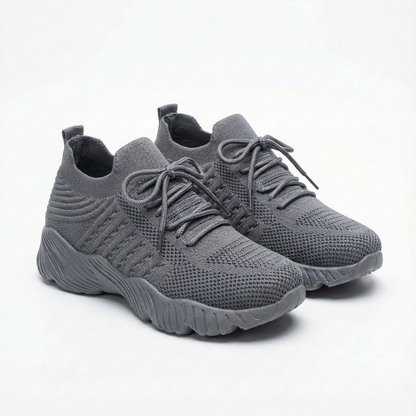 Zapatillas Running Mujer Tejido Transpirable Tobillo Calcetín
