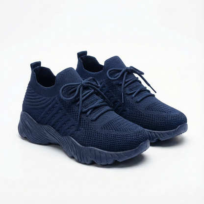 Zapatillas Running Mujer Tejido Transpirable Tobillo Calcetín