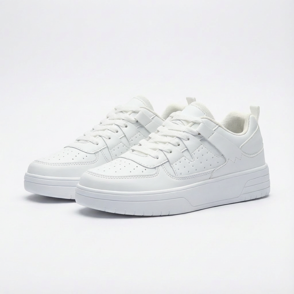 Zapatillas Skate Mujer Paneles Texturizados Cordones Urbanas