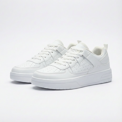 Zapatillas Skate Mujer Paneles Texturizados Cordones Urbanas