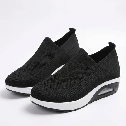 Zapatillas Slip-On Mujer Tejido Transpirable Tobillo Elástico Confort - Mavetta