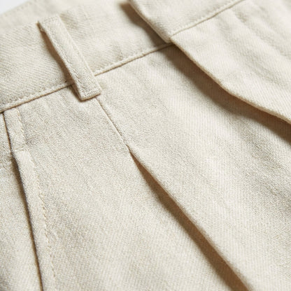 Pantalón Vestir Mujer Bolsillos Laterales Bajo Ajustado