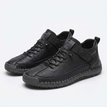 Zapatillas Mujer Costura Trenzada Cierre Velcro Casual