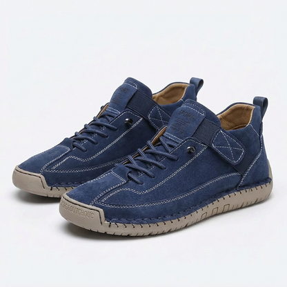 Zapatillas Mujer Costura Trenzada Cierre Velcro Casual