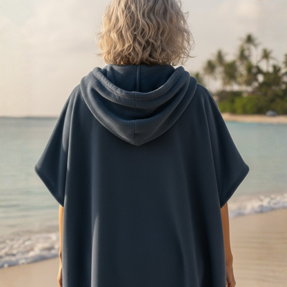 Vestido Poncho Mujer Playa Tejido Ligero Verano