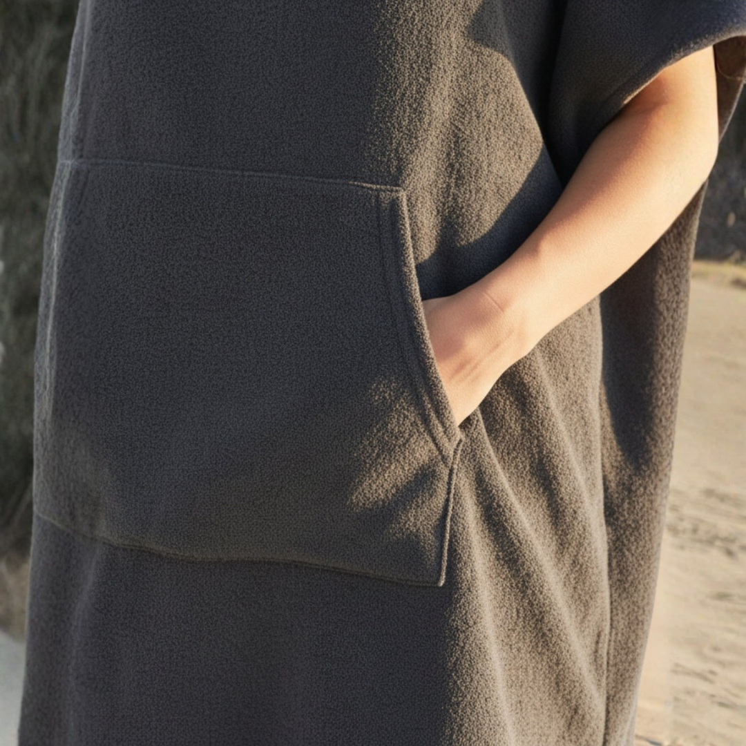 Vestido Poncho Mujer Playa Tejido Ligero Verano