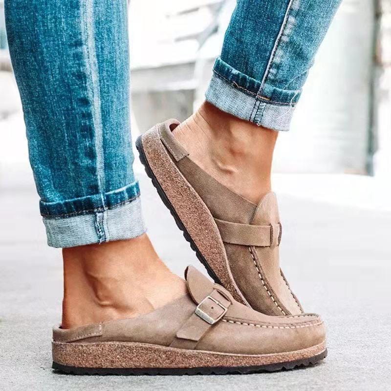 Sandalias Mujer Ortopédicas Sin Cordones con Plantilla Soporte