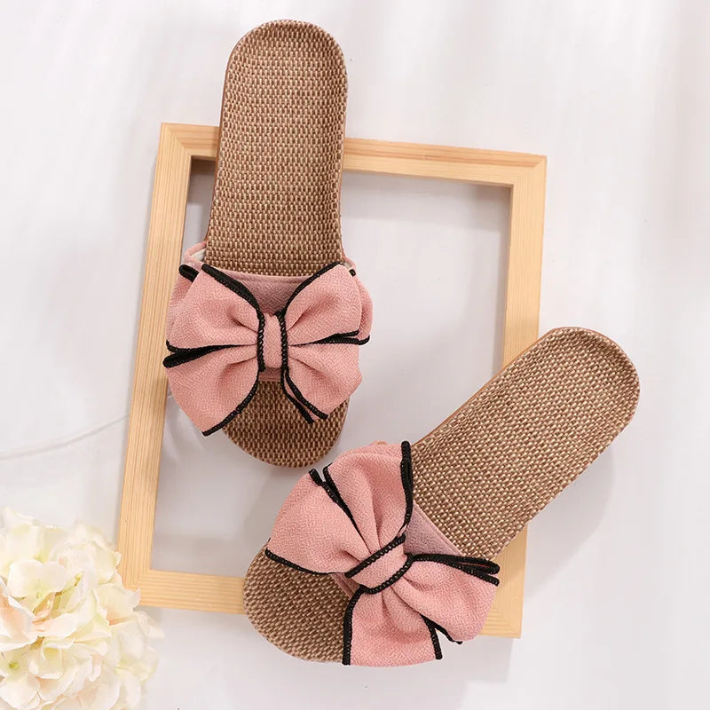 Sandalias Mujer de Verano con Lazo Ajuste Comodo