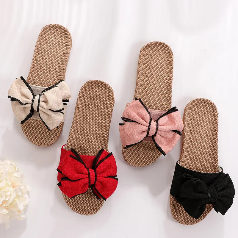 Sandalias Mujer de Verano con Lazo Ajuste Comodo