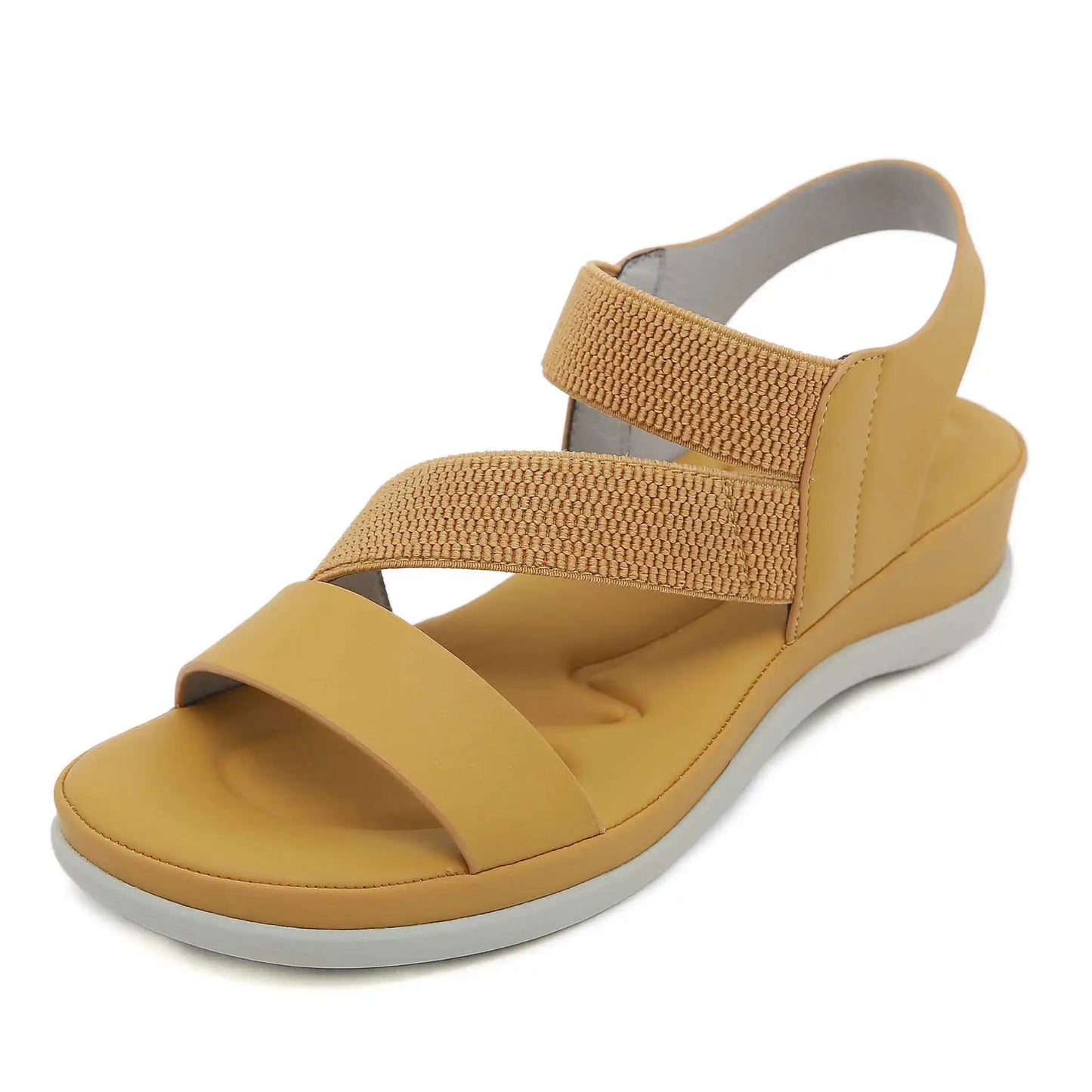 Sandalias Mujer de Tejido Elástico Veraniegas