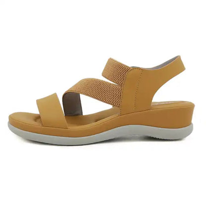 Sandalias Mujer de Tejido Elástico Veraniegas