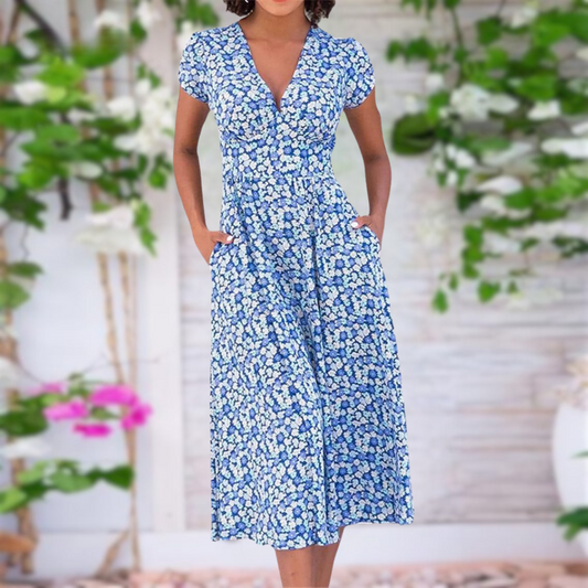Vestido Mujer con Control de Abdomen Corte Elegante - Mavetta