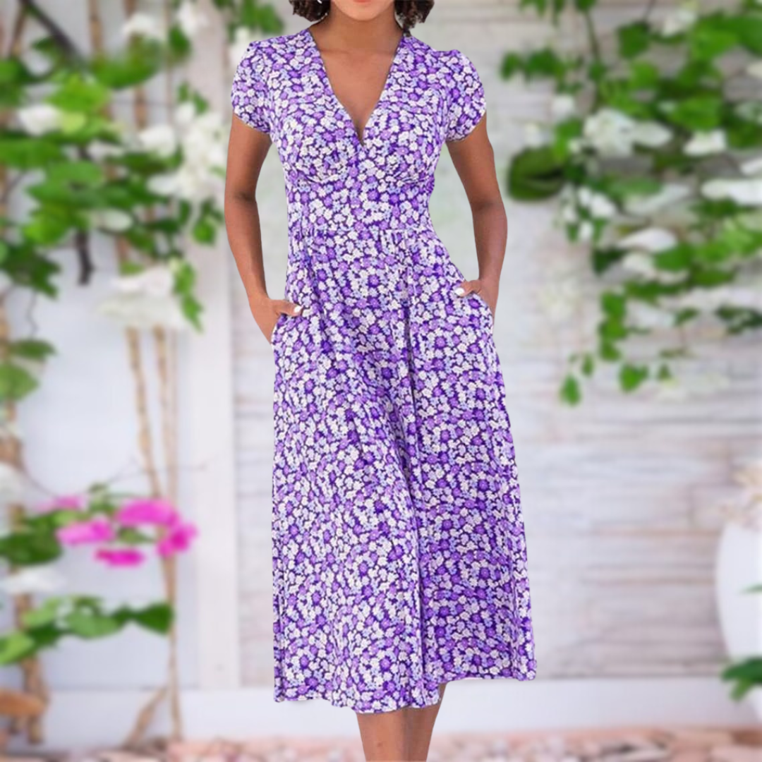 Vestido Mujer con Control de Abdomen Corte Elegante