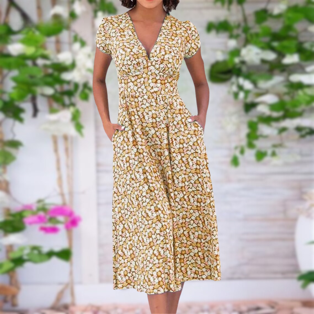 Vestido Mujer con Control de Abdomen Corte Elegante