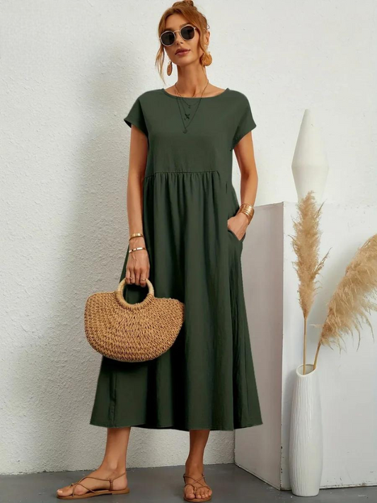 Vestido Fluido Mujer Verano Suave - Mavetta