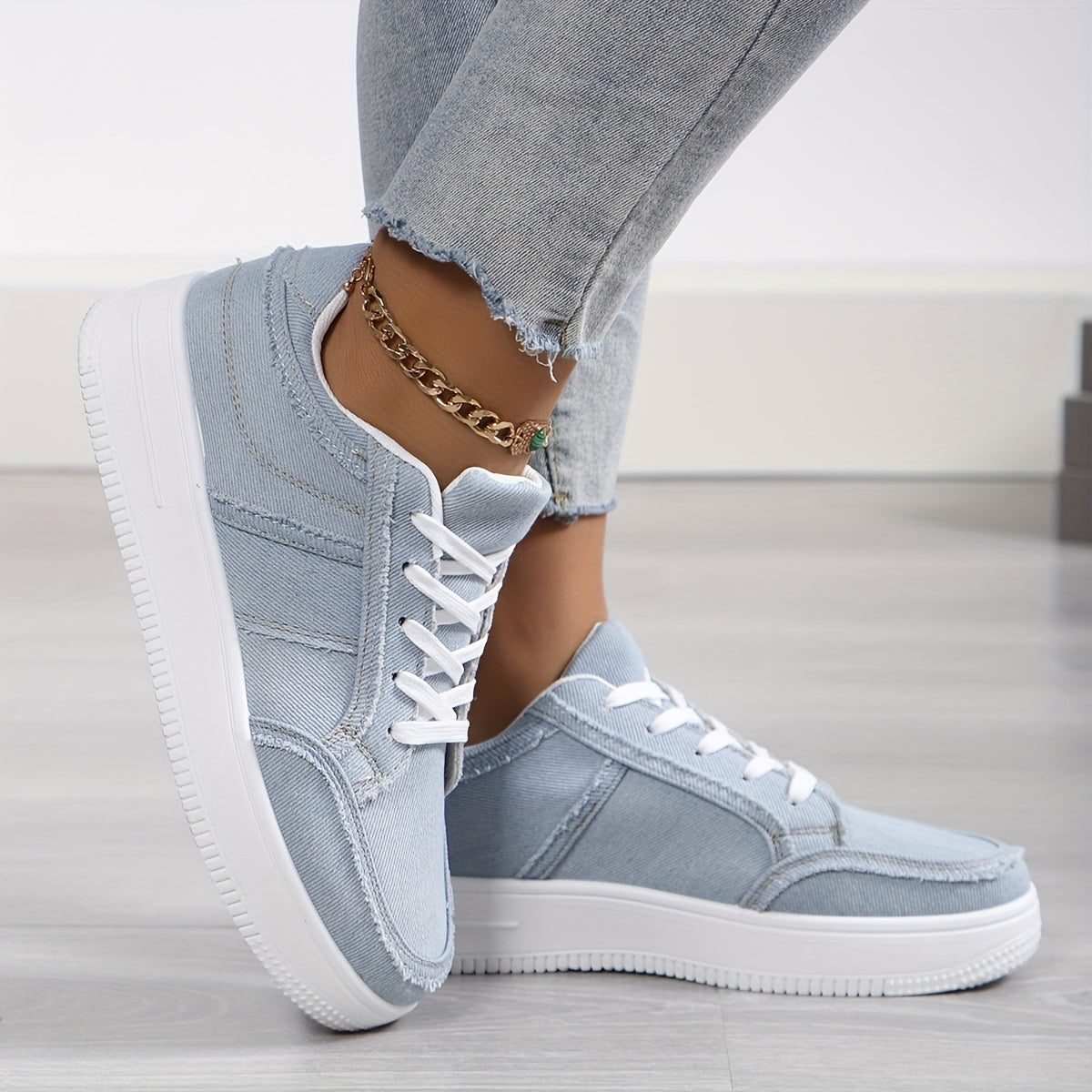 Zapatillas Mujer Casual Plantilla Suave Diseño Moderno