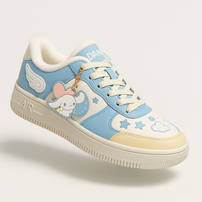 Zapatillas Mujer Forradas Diseño Estampado Comodo