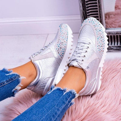 Zapatillas Mujer Modernas Estampado Casual Otoño Invierno