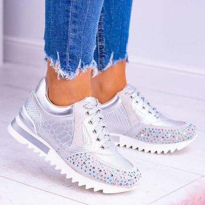 Zapatillas Mujer Modernas Estampado Casual Otoño Invierno