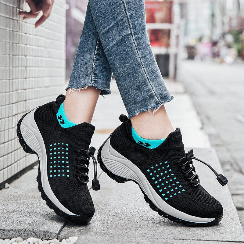 Zapatillas Mujer Ortopédicas Transpirables Confortables
