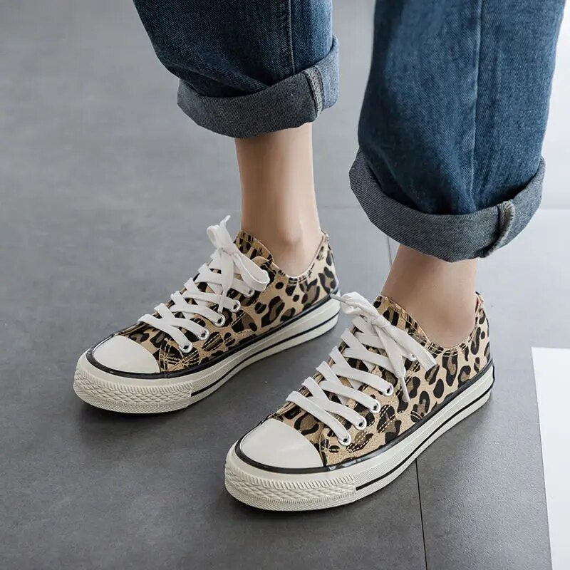 Zapatillas Mujer de Lona con Plataforma Casual