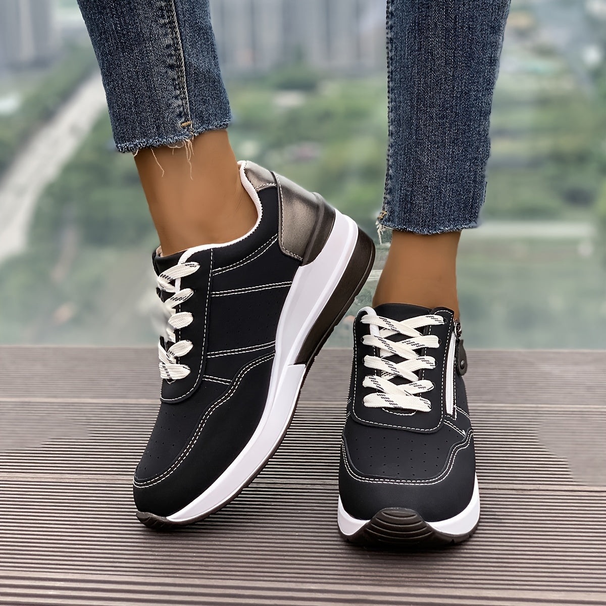 Zapatillas Mujer Comodas Estilo Casual Otono