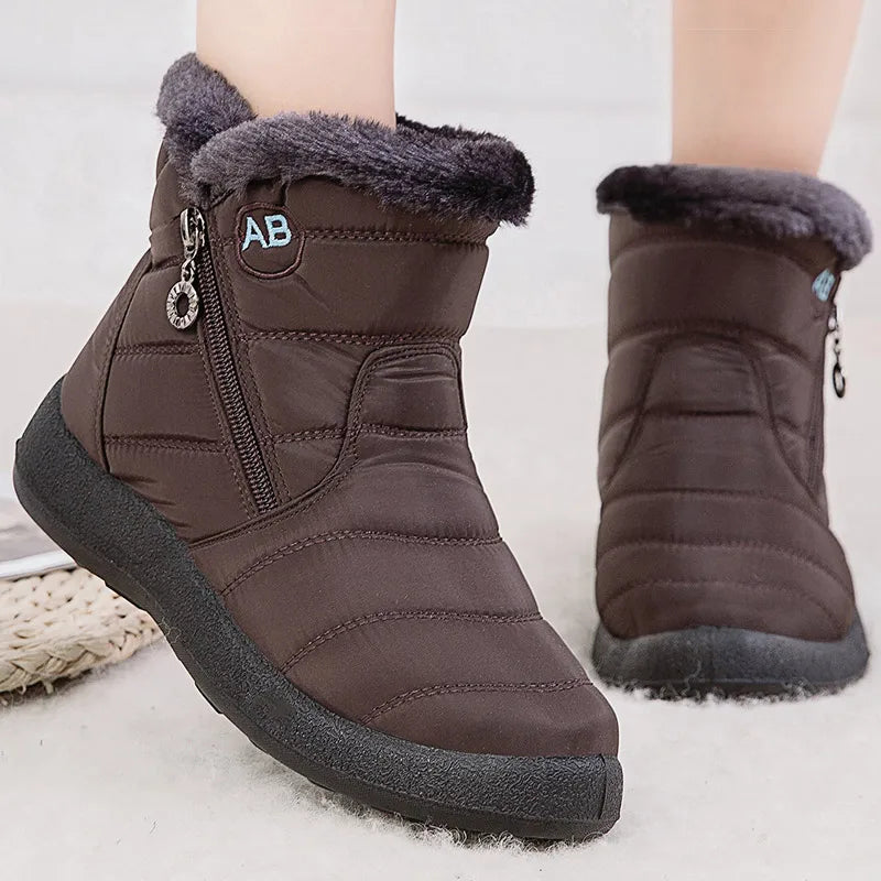 Botas Mujer Invierno Diseño Robusto Ajuste Confortable - Mavetta