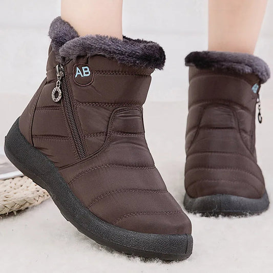 Botas Mujer Invierno Diseño Robusto Ajuste Confortable - Mavetta