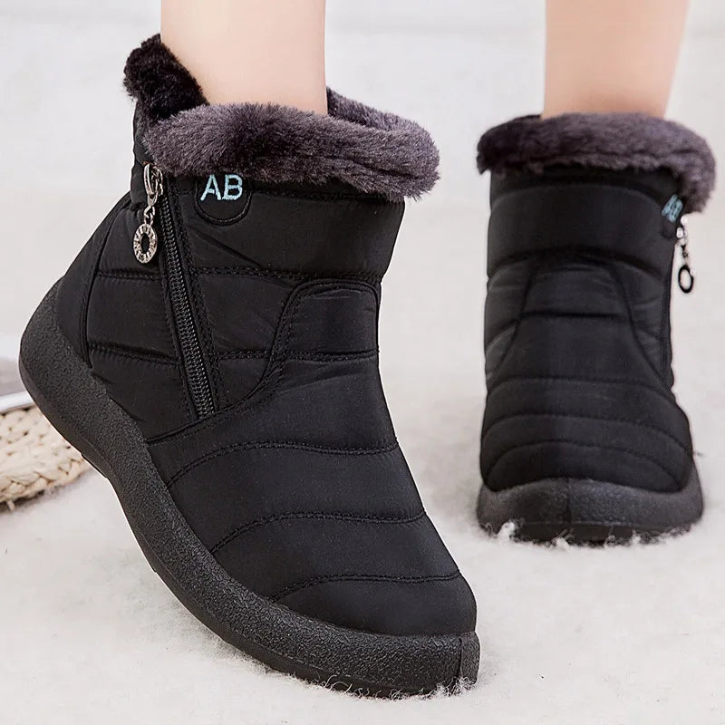 Botas Mujer Invierno Diseño Robusto Ajuste Confortable
